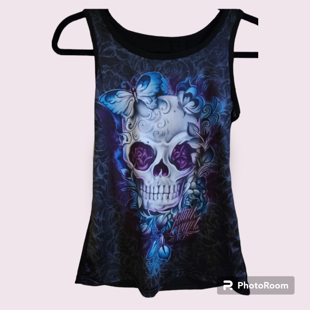 Skull Tank Top size S